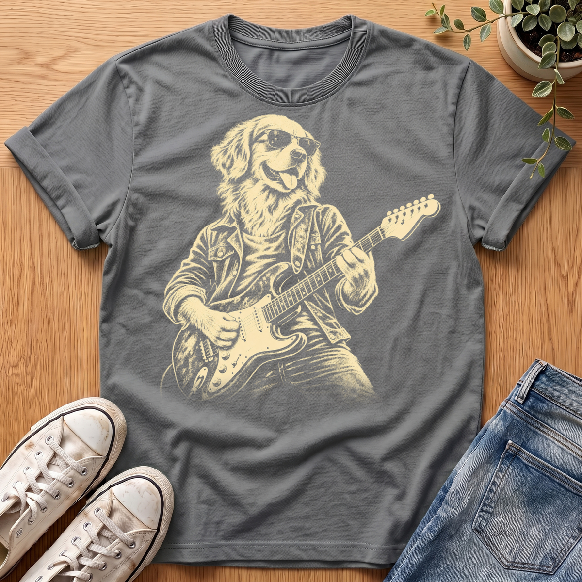 Golden Retriever Ruff & Roll T-Shirt