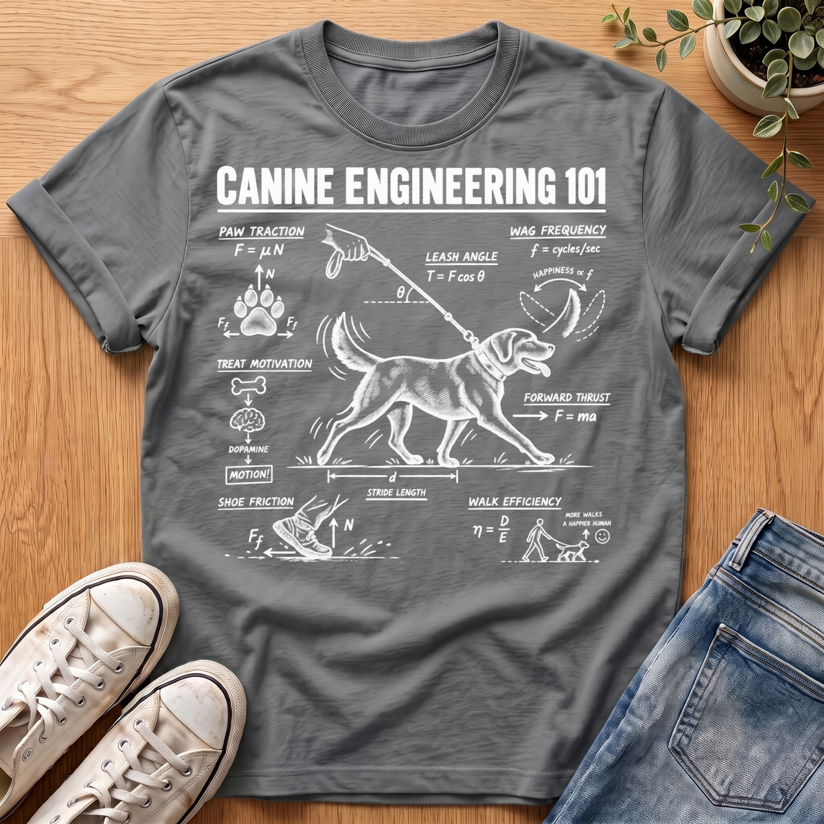 Canine Engineering 101 T-Shirt
