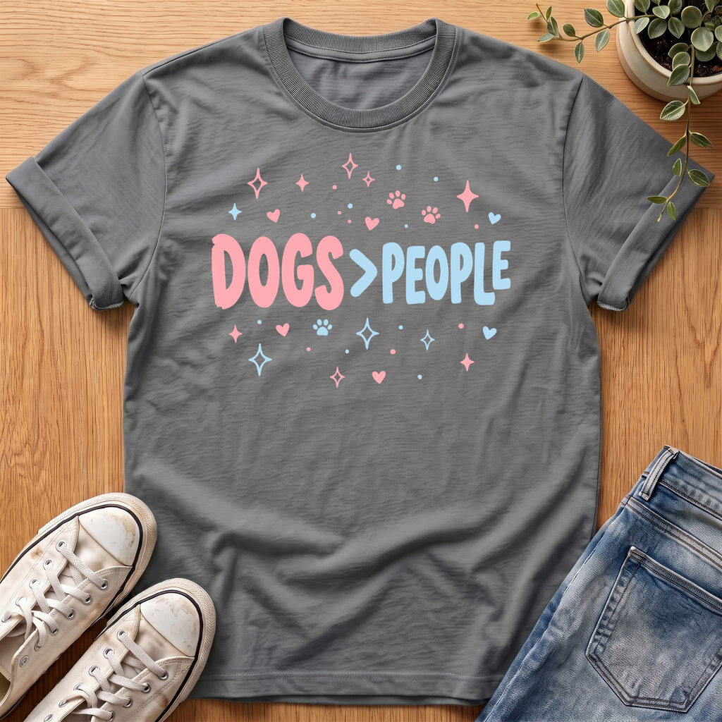 Dogs > People T-Shirt