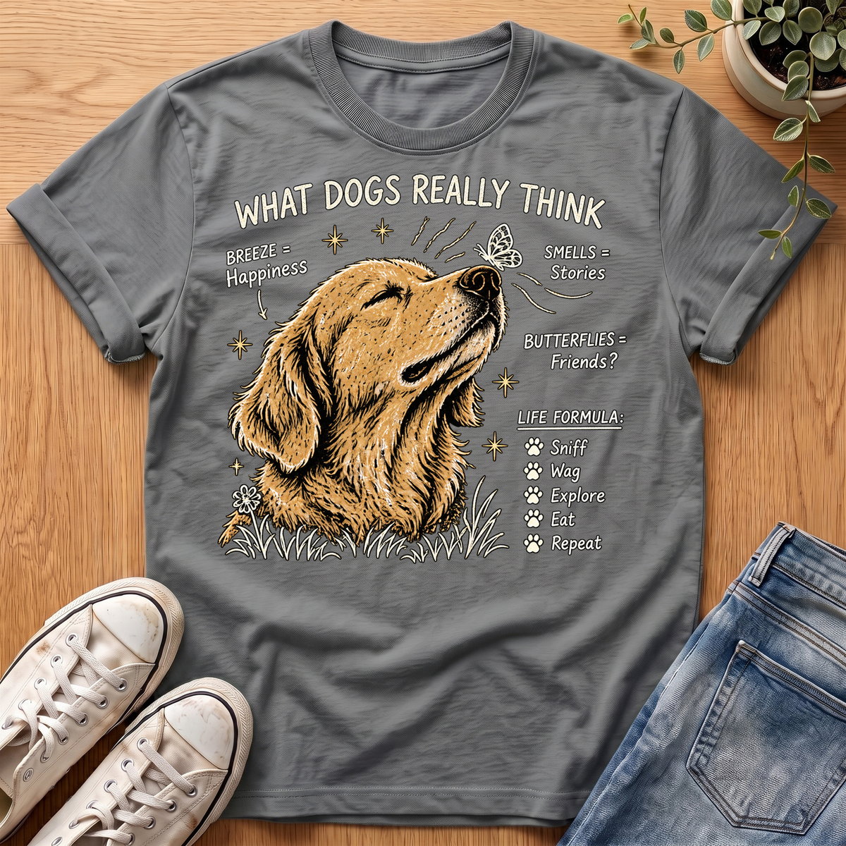 Golden Retriever Life Formula T-Shirt