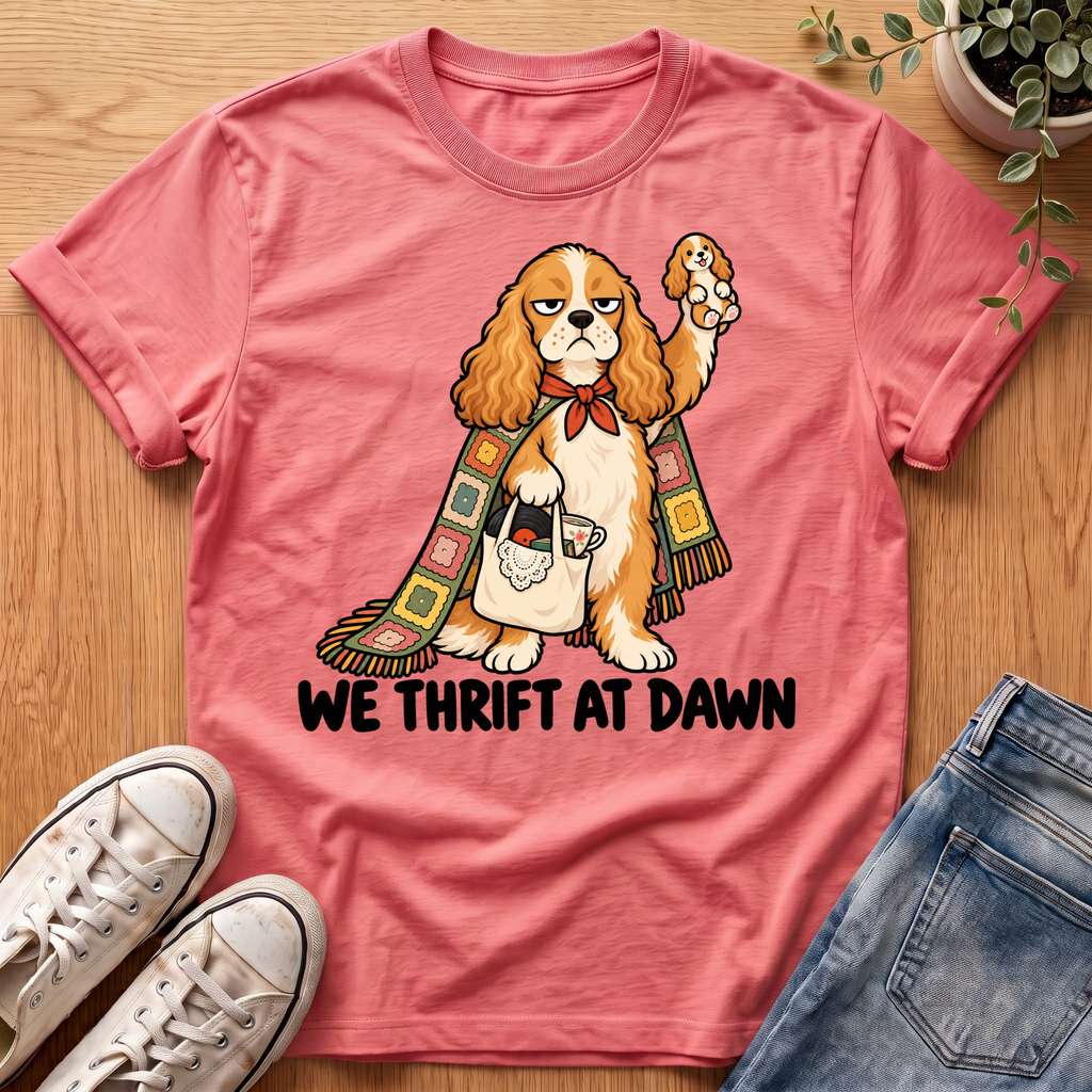 Cocker Spaniel Thrift Adventure T-Shirt