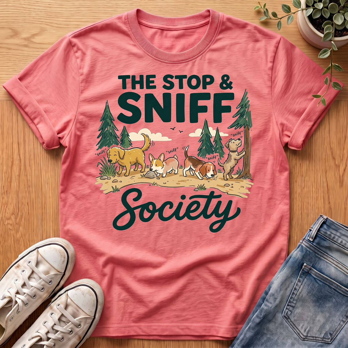 Stop & Sniff T-Shirt