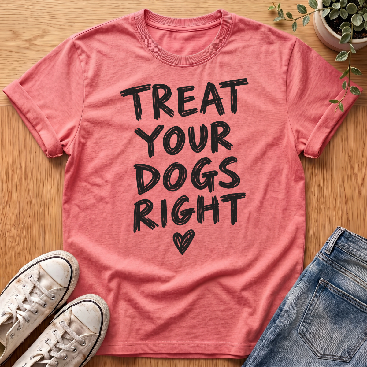Treat Your Dogs Right T-Shirt
