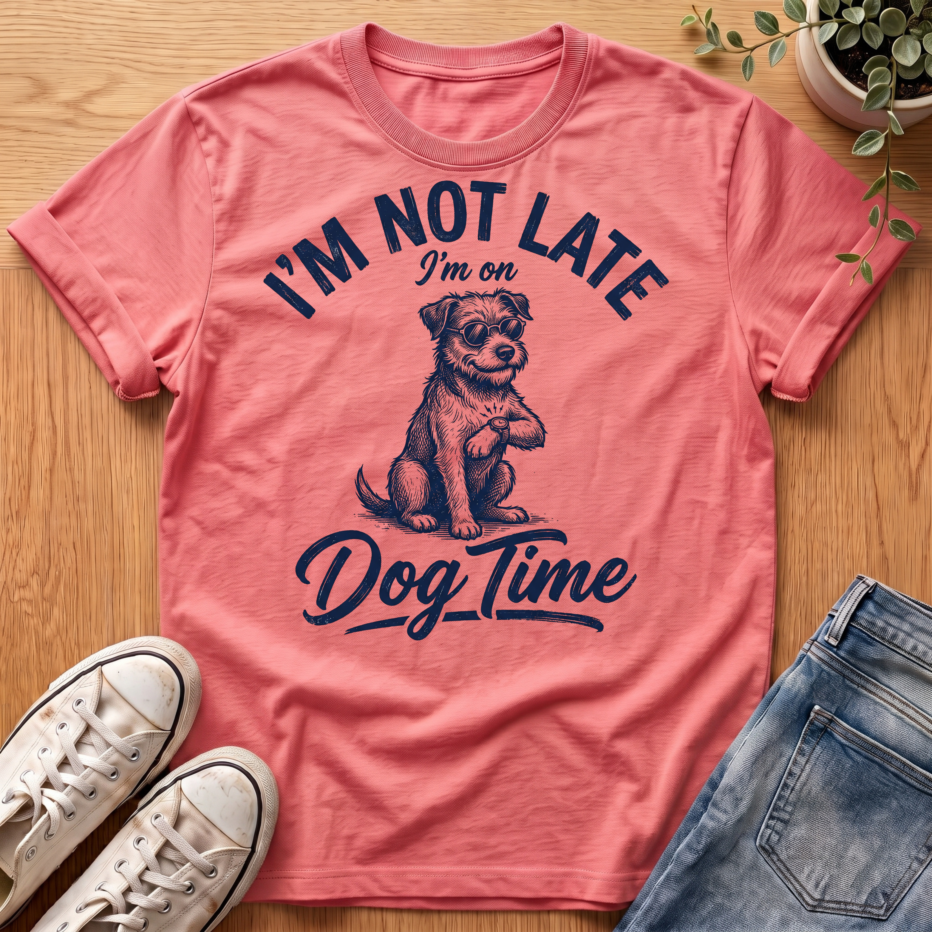 I'm Not Late T-Shirt