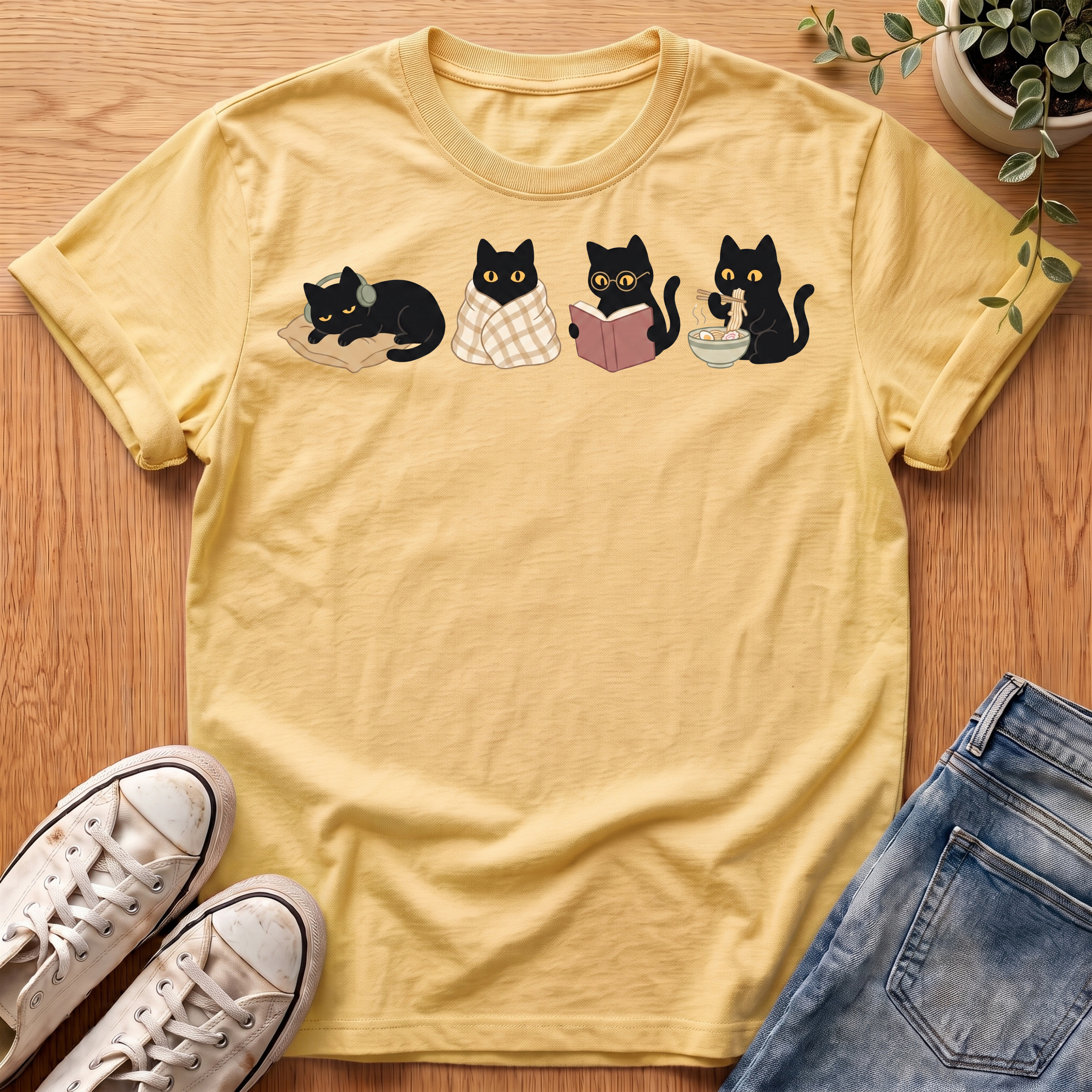 Cozy Cat Life T-Shirt