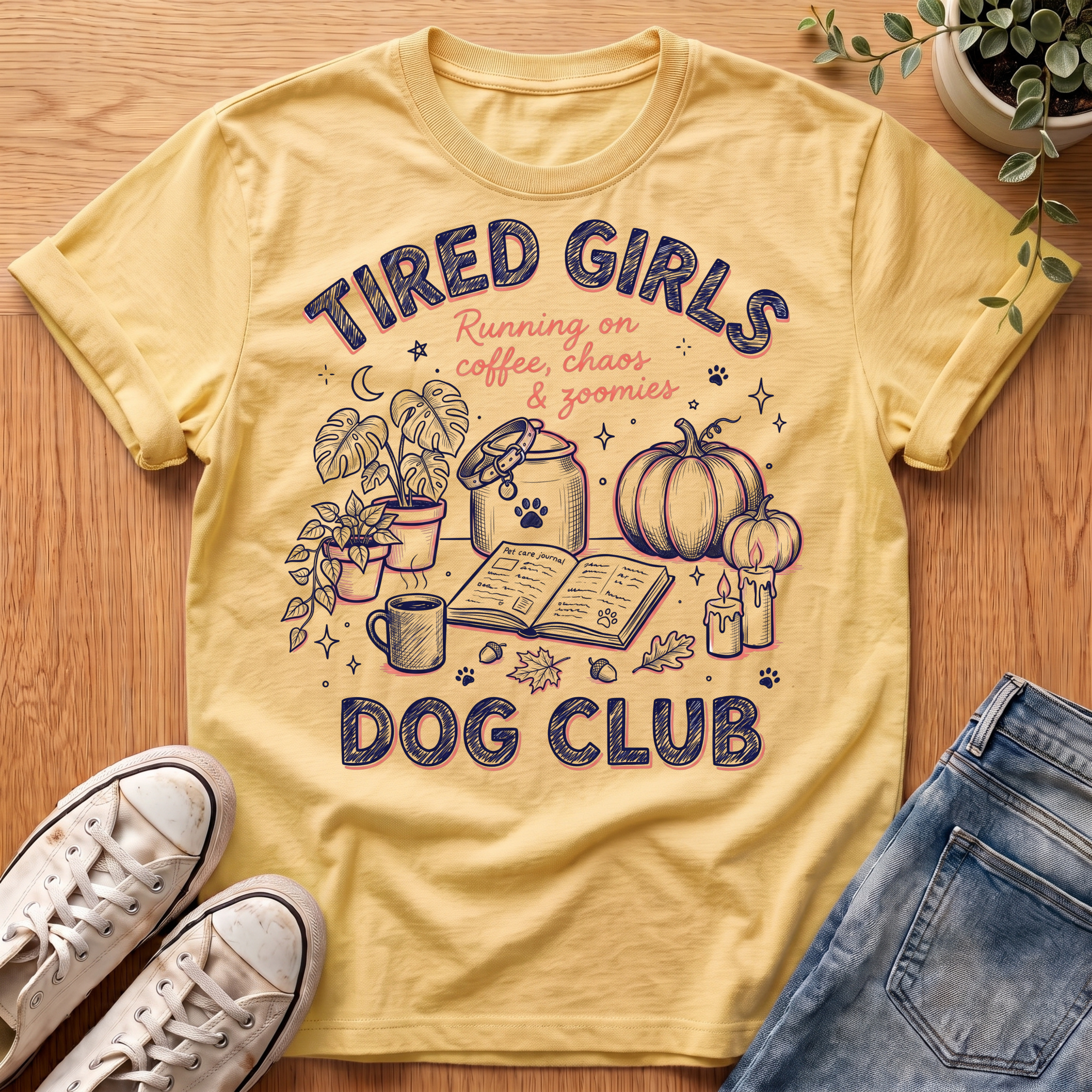 Tired Girls Fall Collection T-Shirt