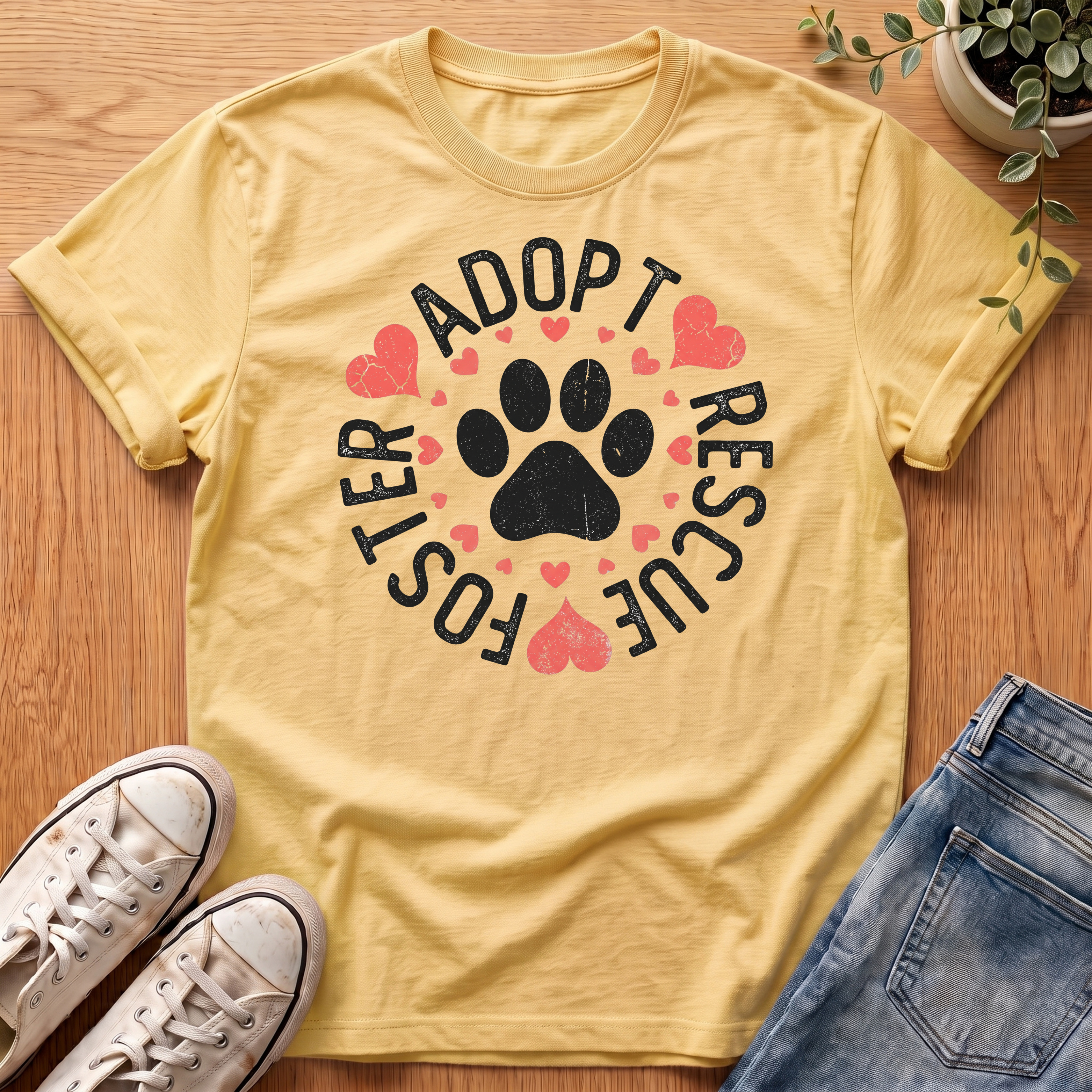 Foster Adopt Rescue T-Shirt