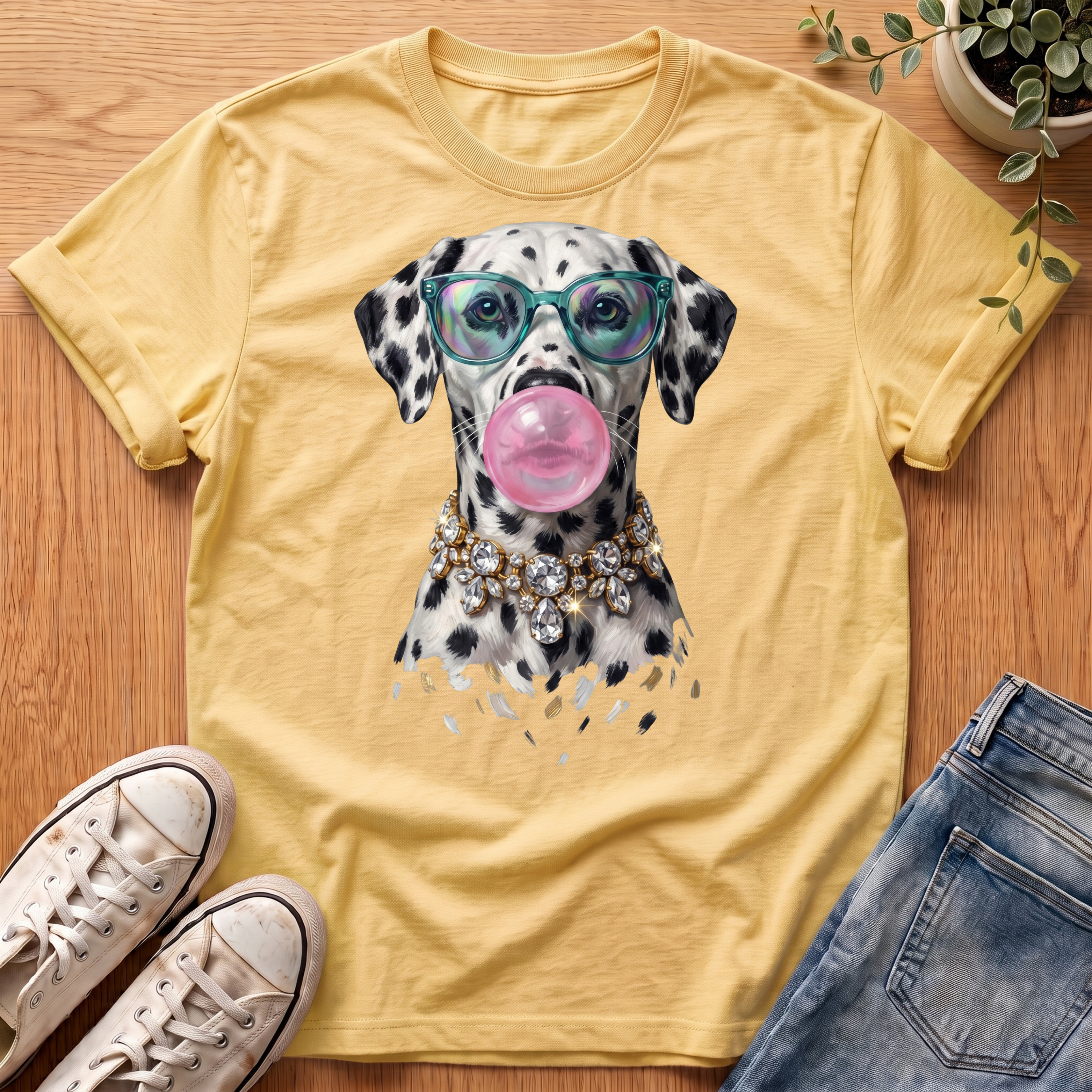 Diamonds & Dalmatian T-Shirt