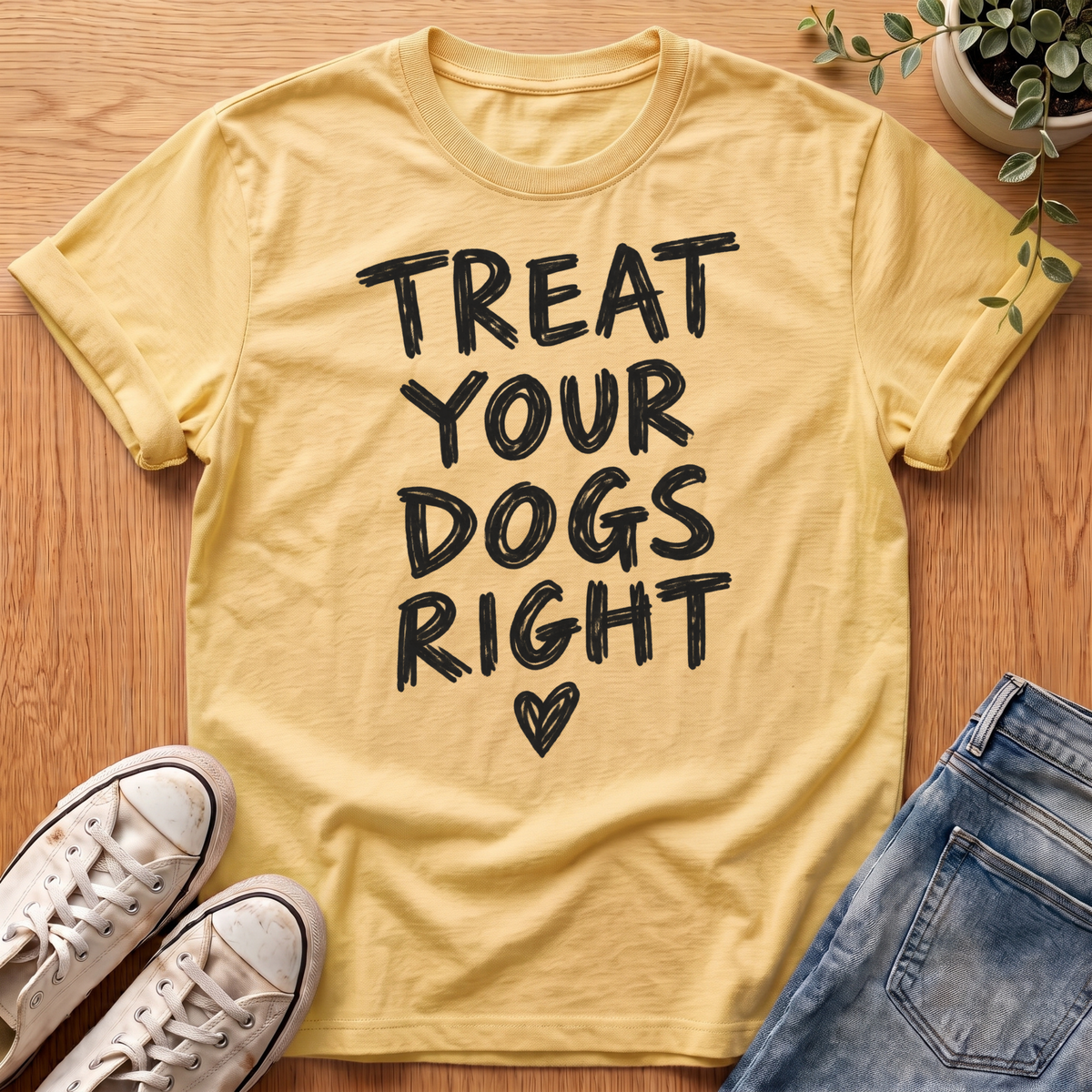 Treat Your Dogs Right T-Shirt
