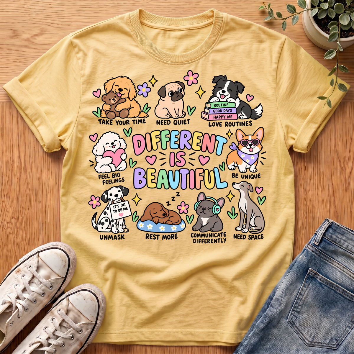Different Is Beautiful T-Shirt