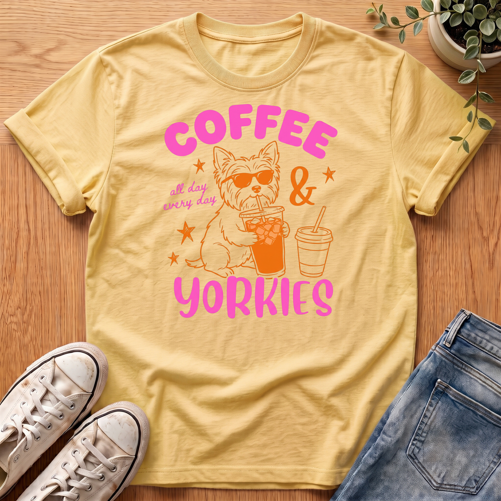 Coffee & Yorkies T-Shirt