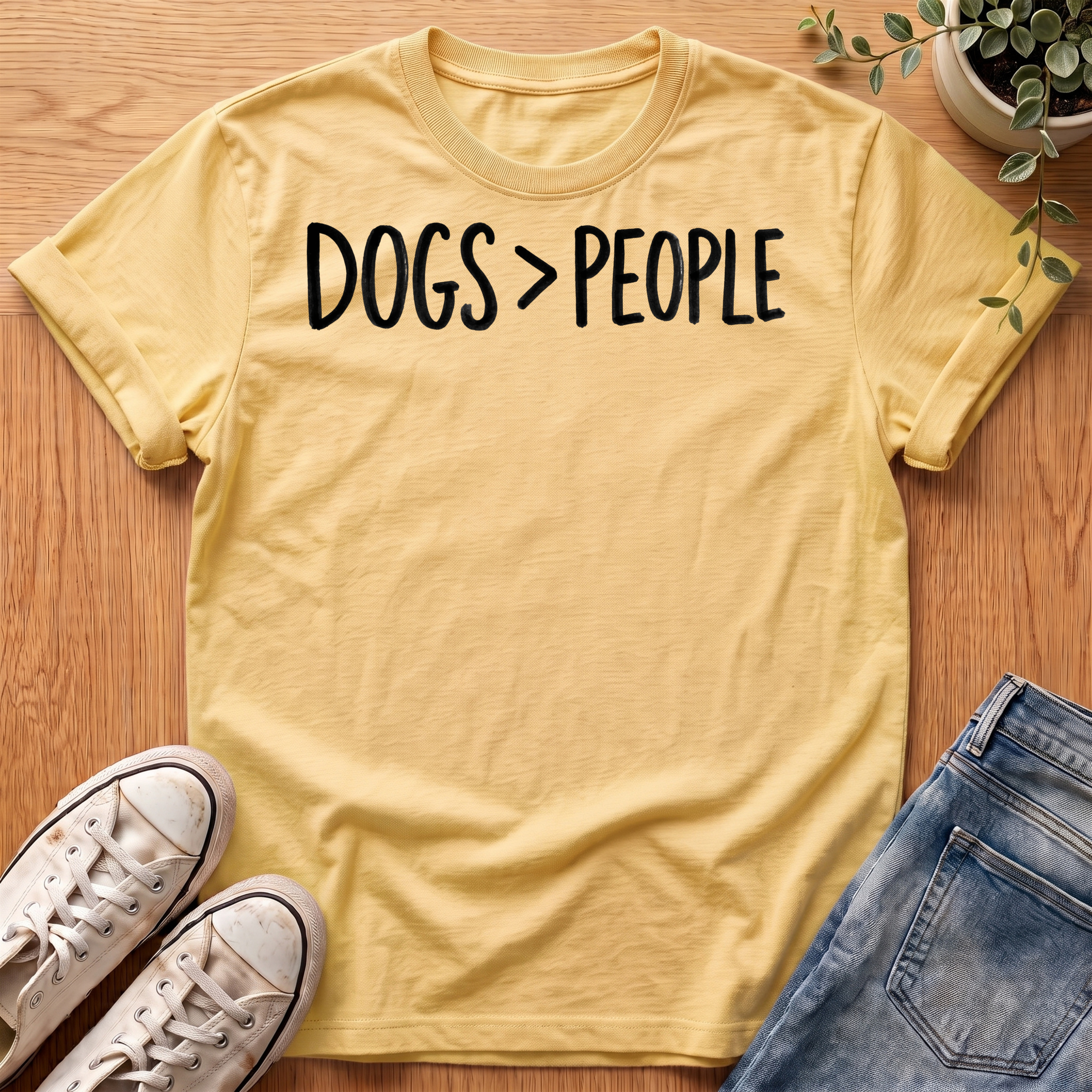Dogs > People T-Shirt