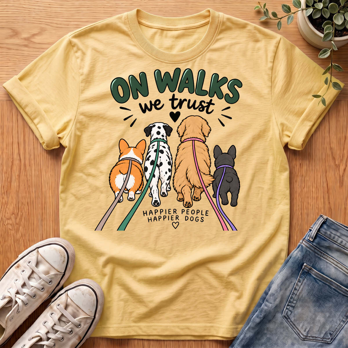 On Walks We Trust T-Shirt
