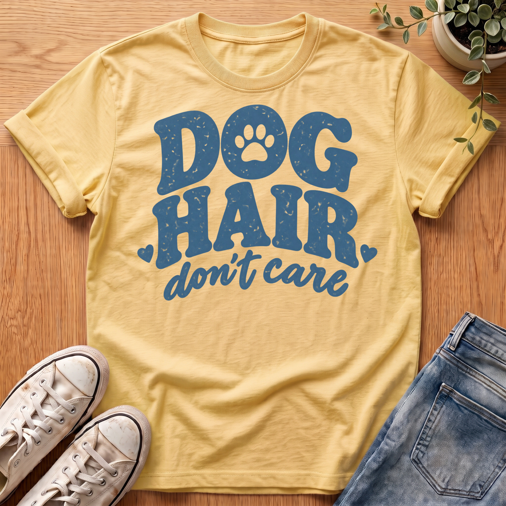 Dog Hair Don't Care T-Shirt