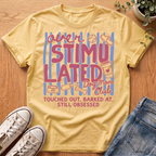 Overstimulated Dog Mom Club T-Shirt