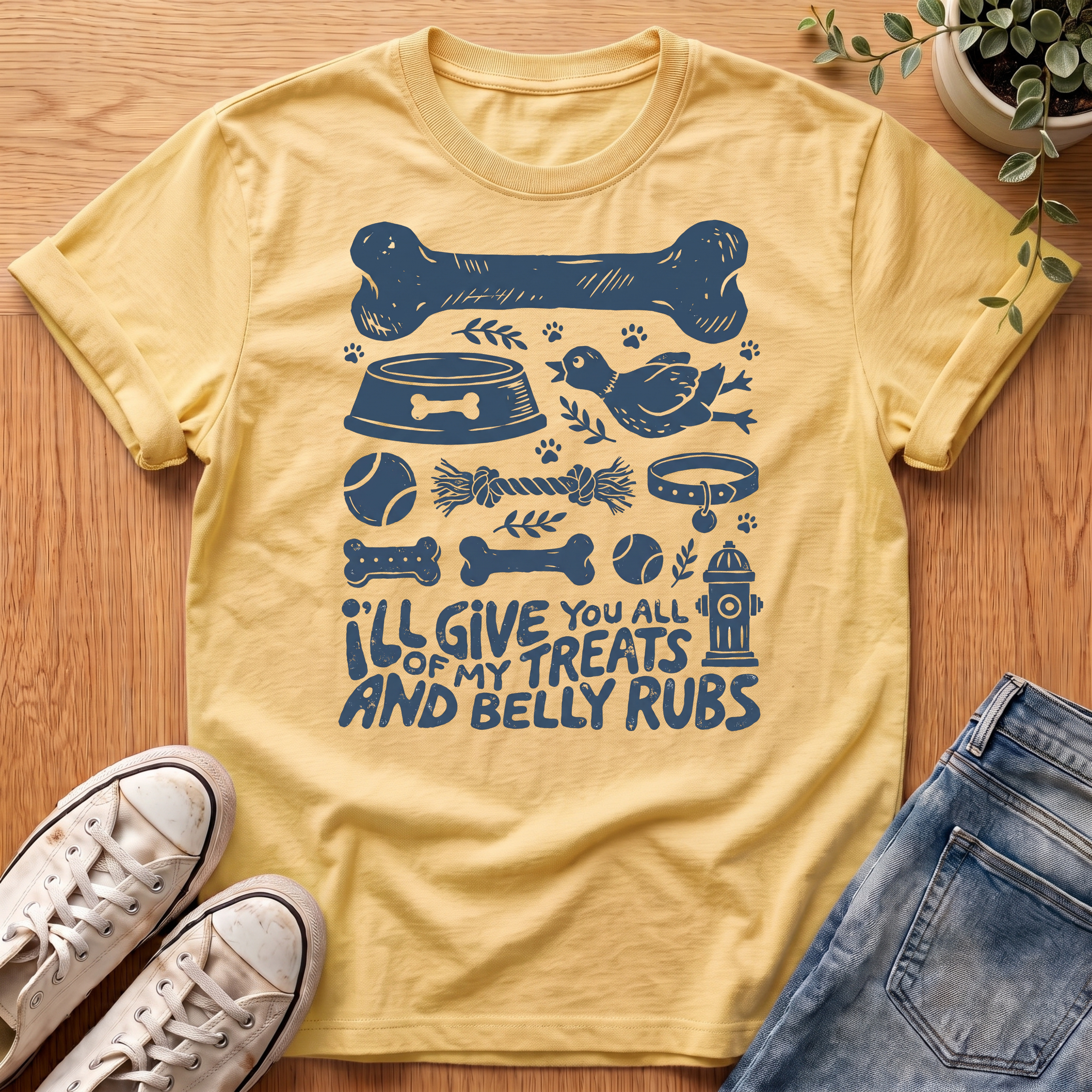 Treats And Belly Rubs T-Shirt