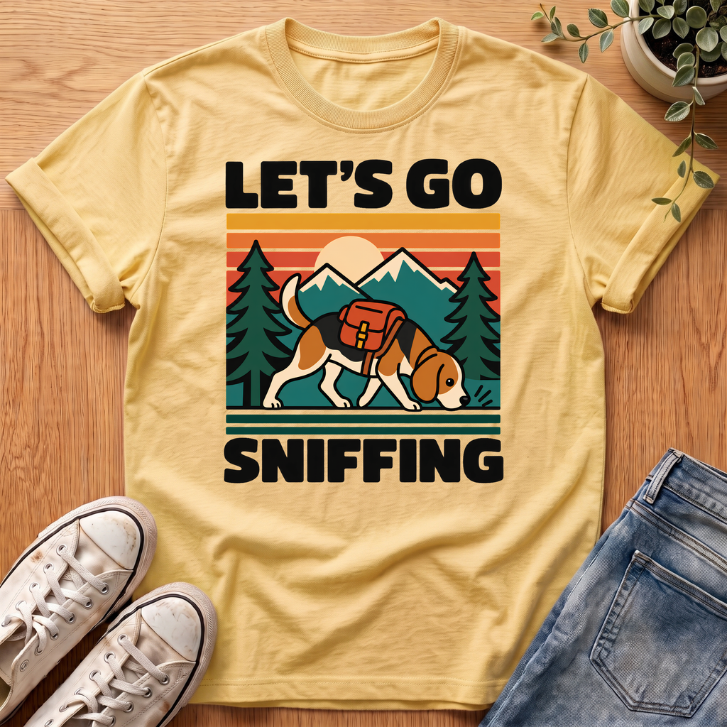 Let's Go Sniffing T-Shirt