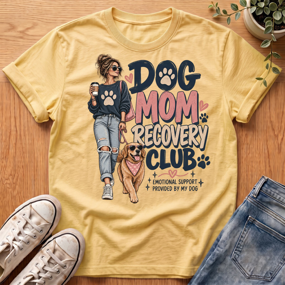 Dog Mom Recovery #3 T-Shirt