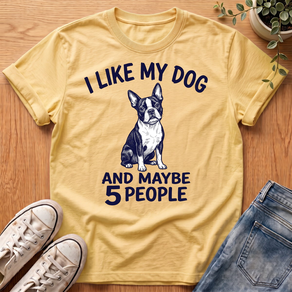 I Like My Dog T-Shirt