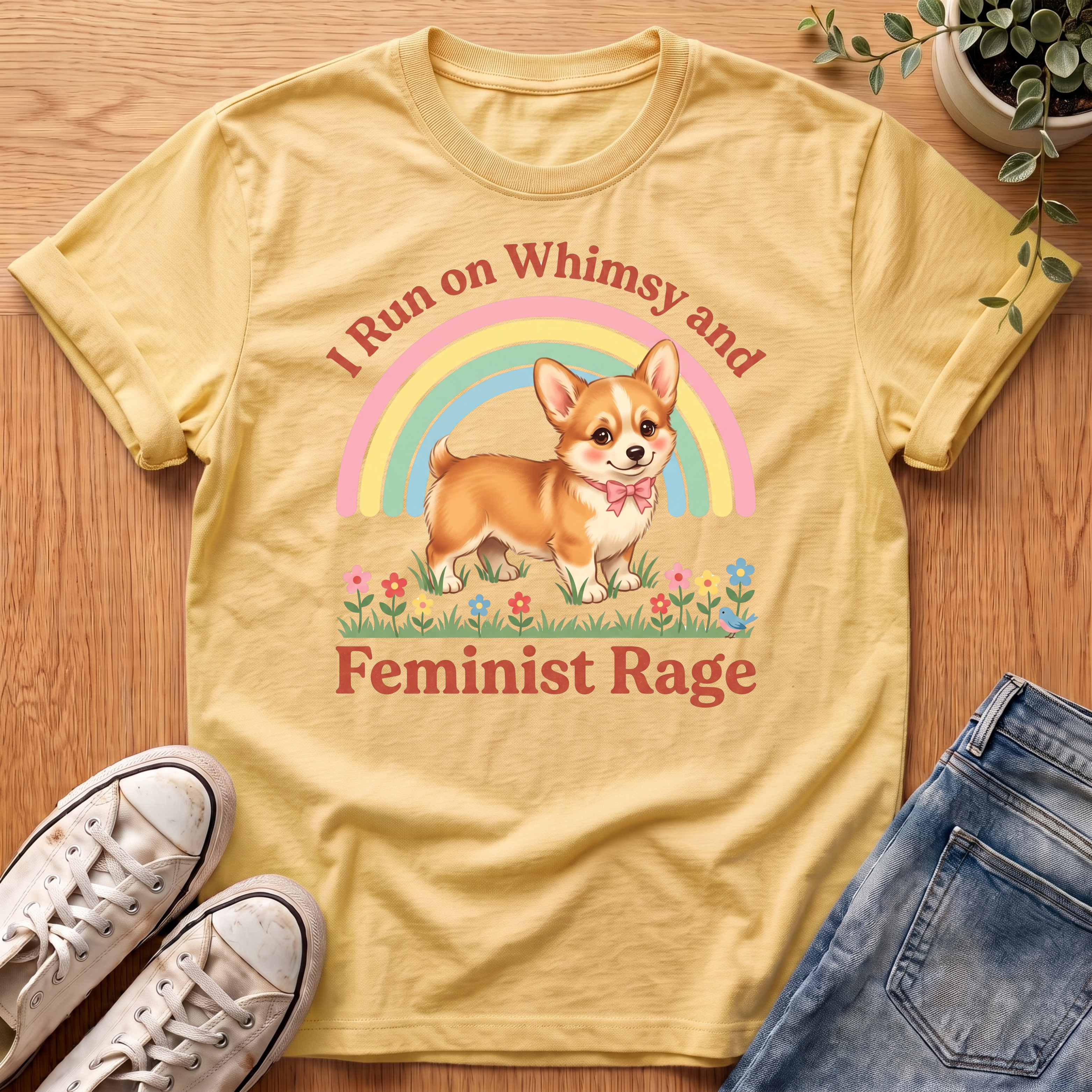 I Run On Whimsy T-Shirt