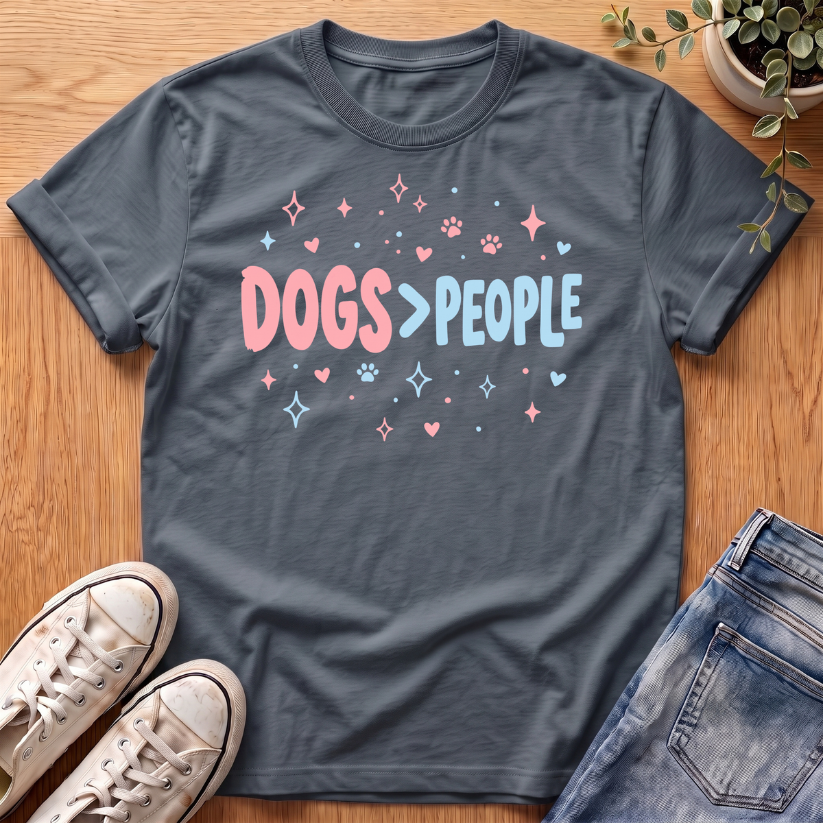 Dogs > People T-Shirt