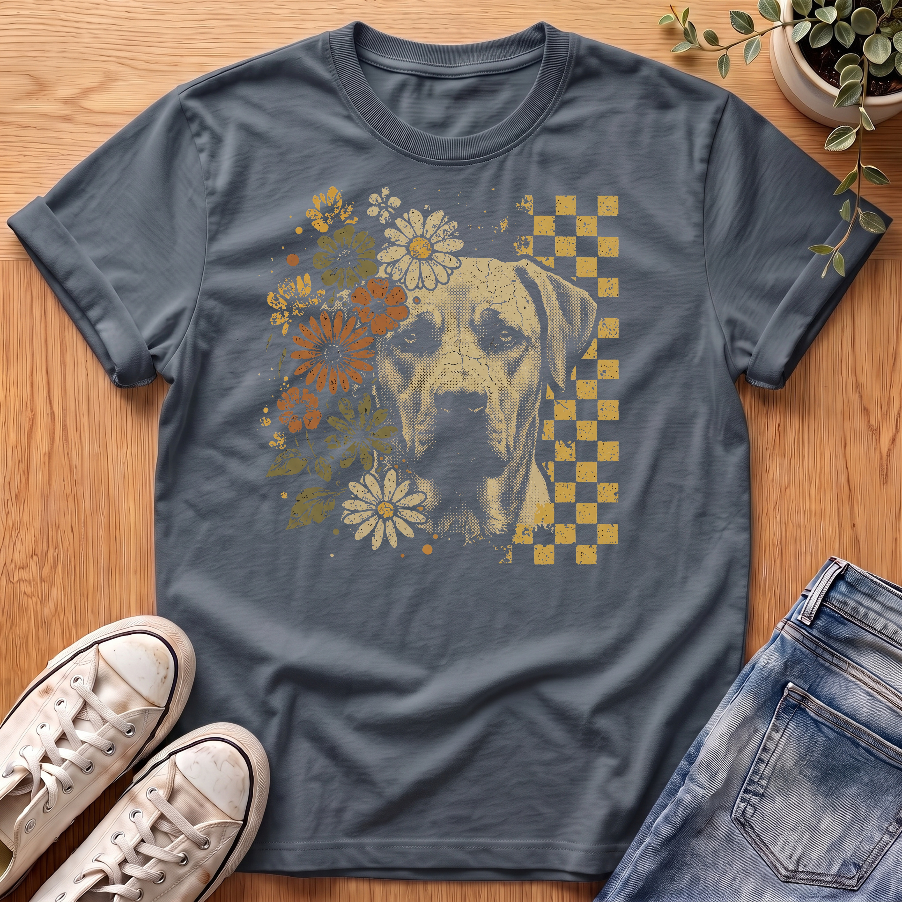 Dog & Daisies T-Shirt