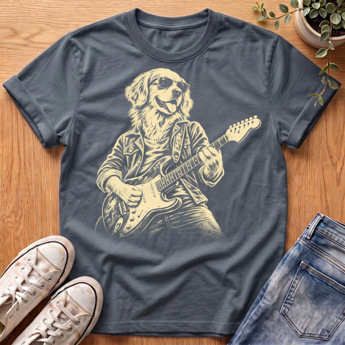 Golden Retriever Ruff & Roll T-Shirt