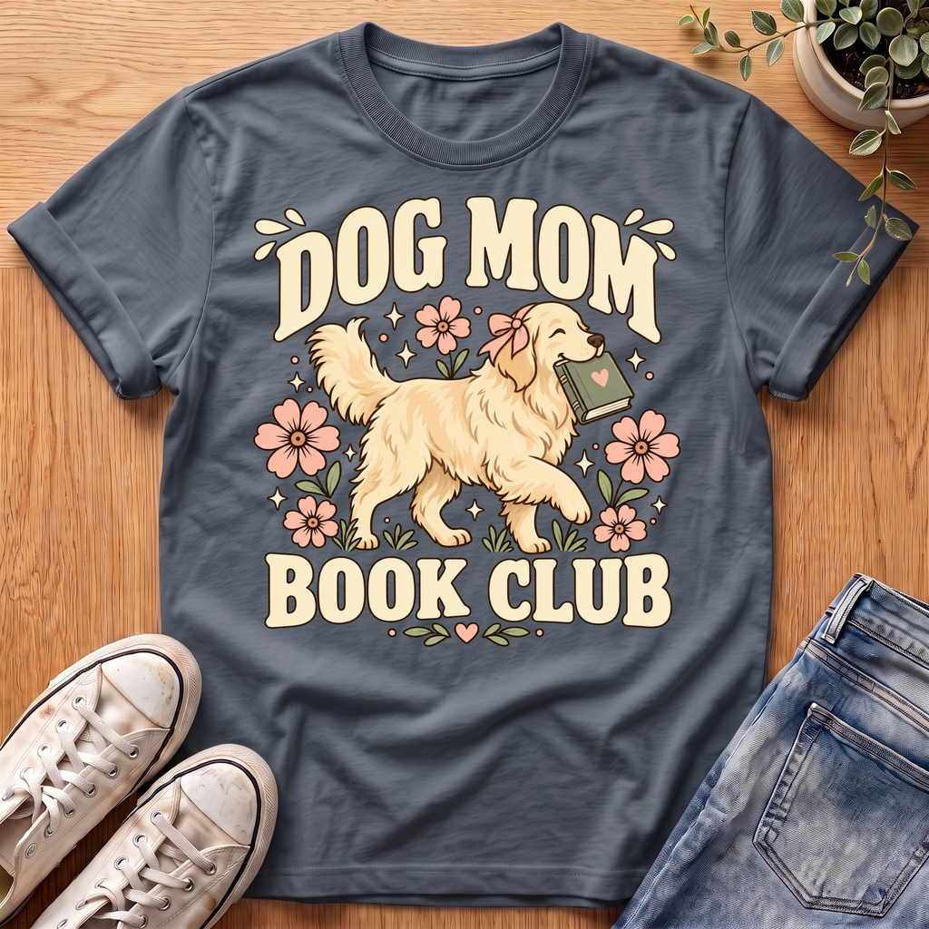 Dog Mom Book Club T-Shirt