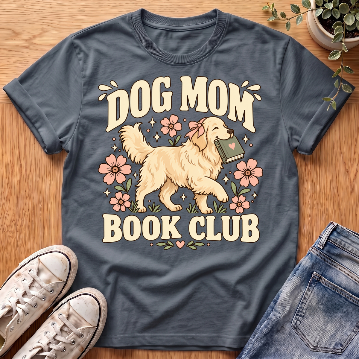 Dog Mom Book Club T-Shirt
