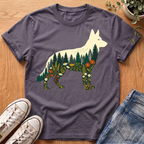 German Shepherd Flowers T-Shirt