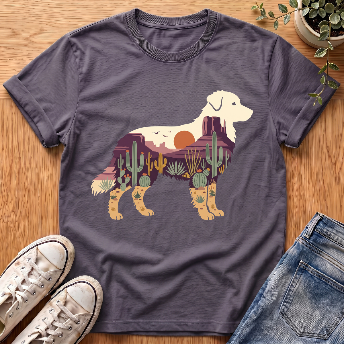 Australian Shepherd Desert T-Shirt