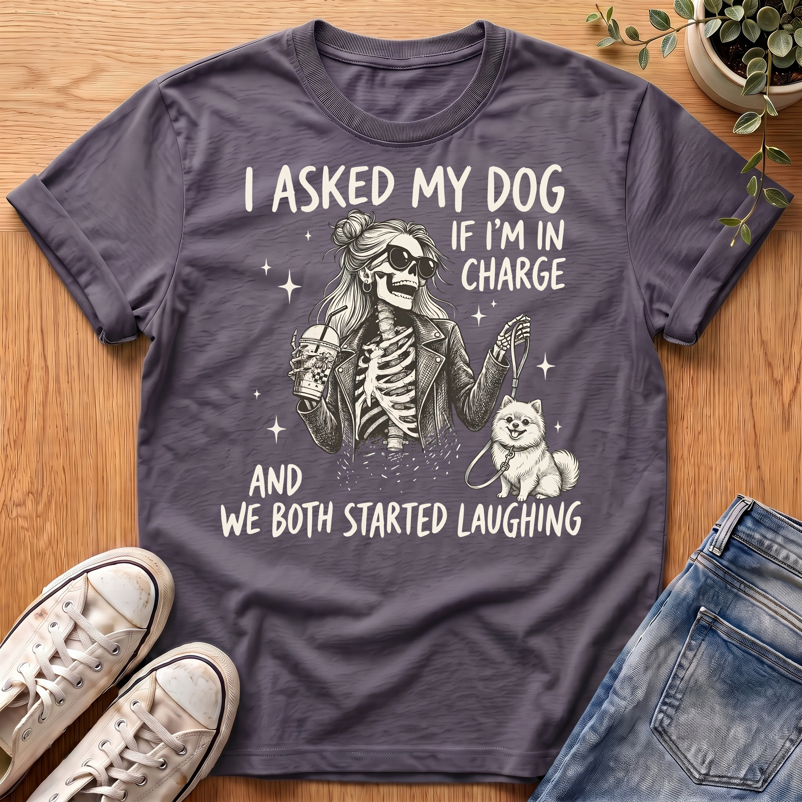 Asked My Dog T-Shirt