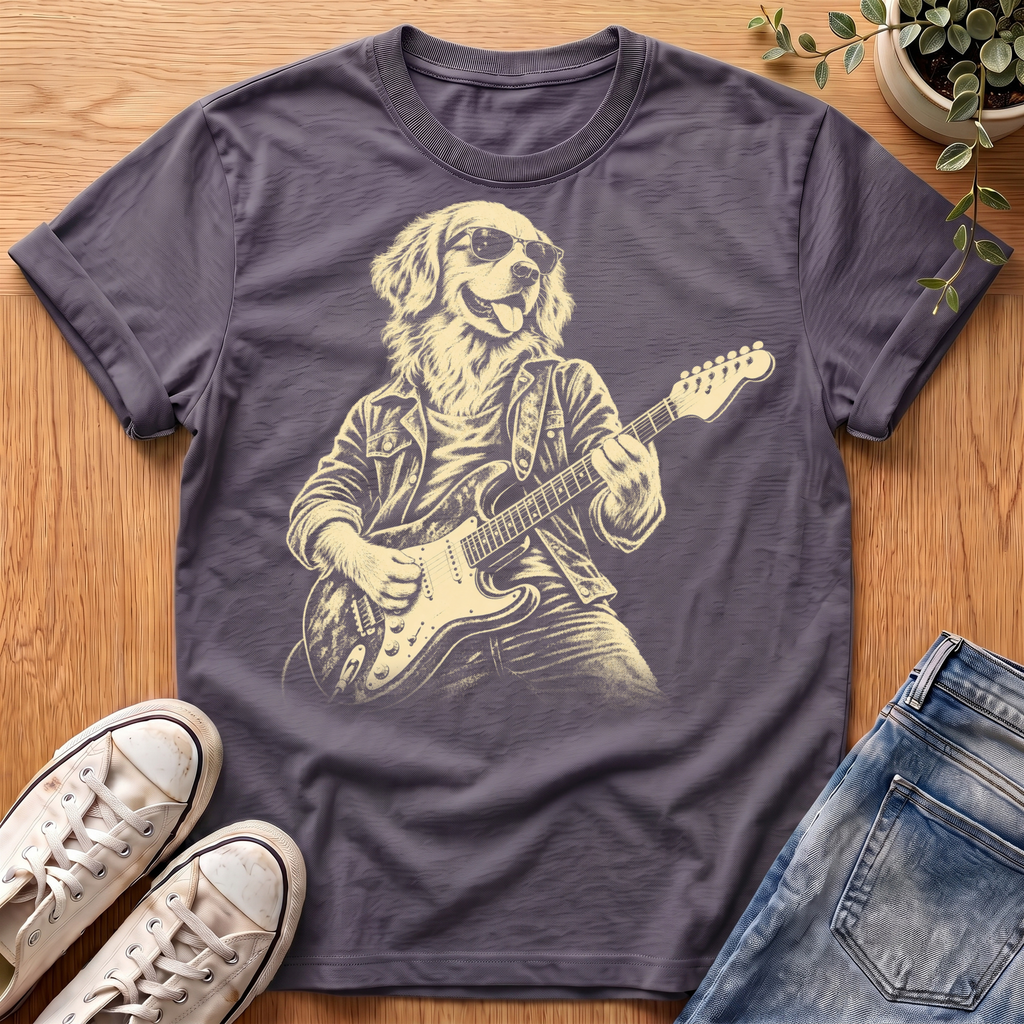 Golden Retriever Ruff & Roll T-Shirt