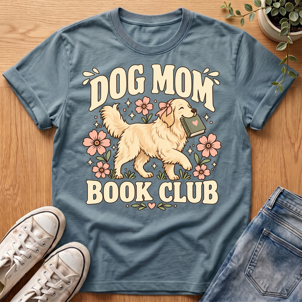 Dog Mom Book Club T-Shirt