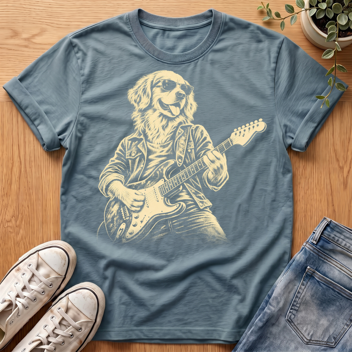 Golden Retriever Ruff & Roll T-Shirt