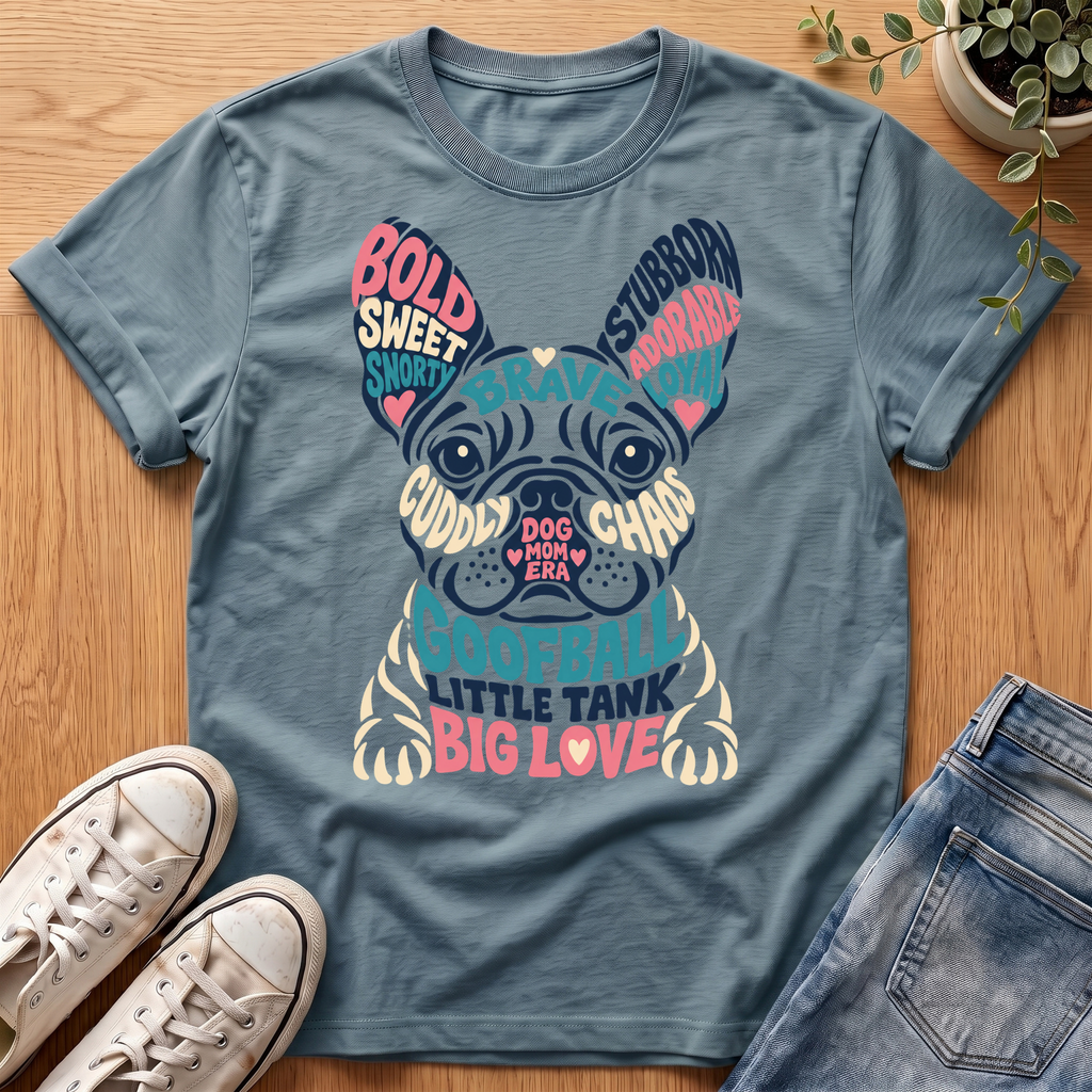 Frenchie Dog Mom Era T-Shirt