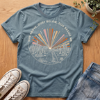 Dog Beside Me Desert T-Shirt