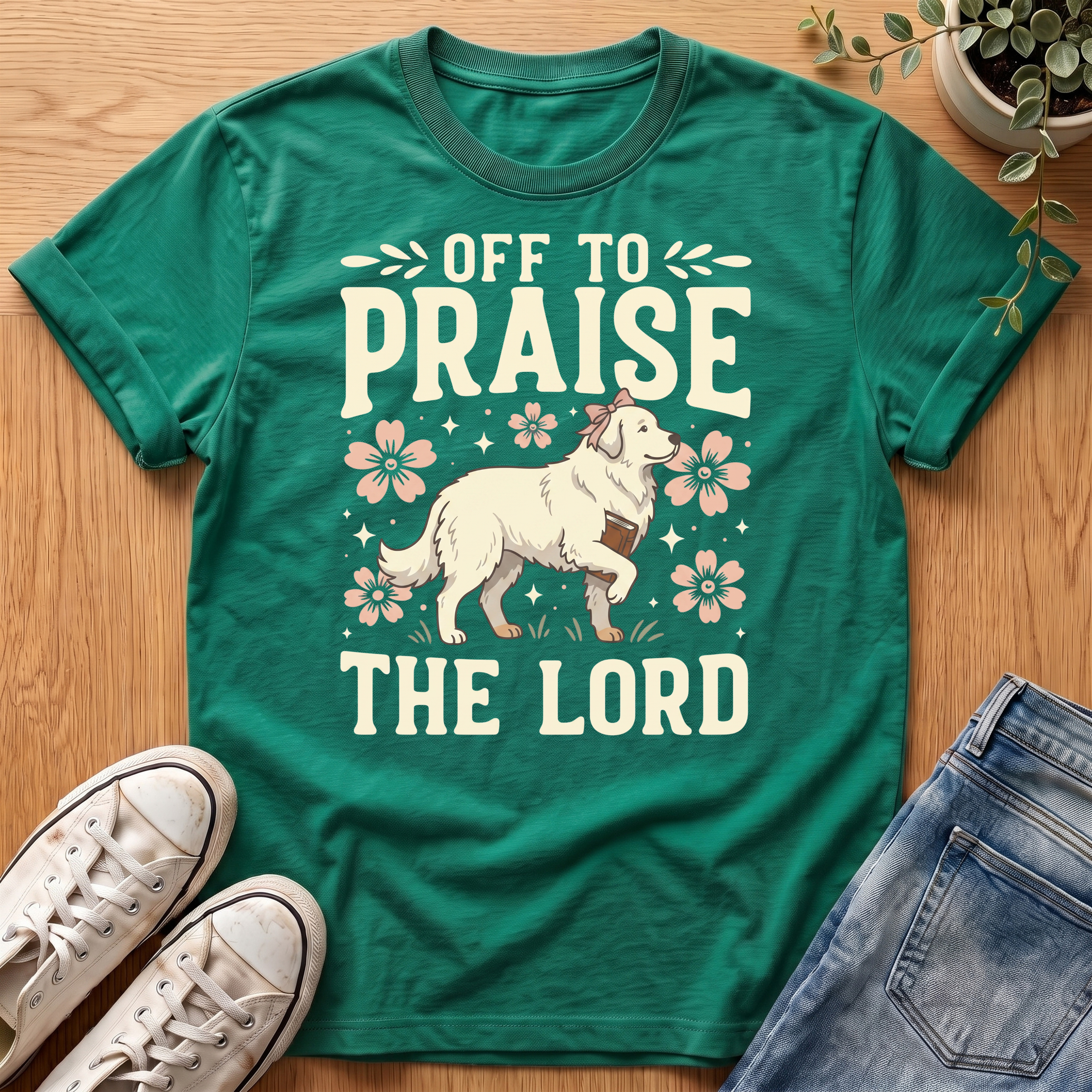 Off To Praise The Lord T-Shirt