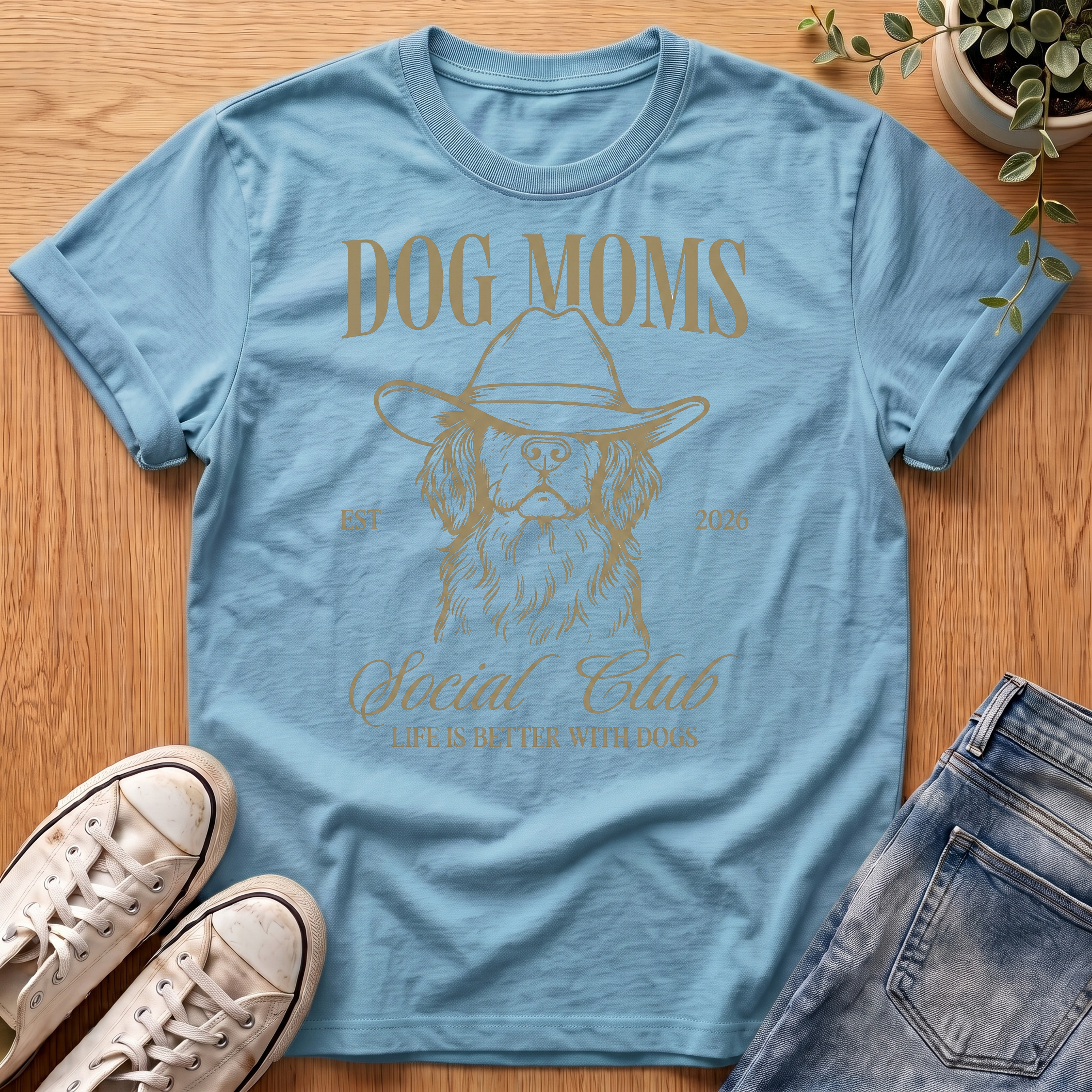 Dog Moms Social Club T-Shirt