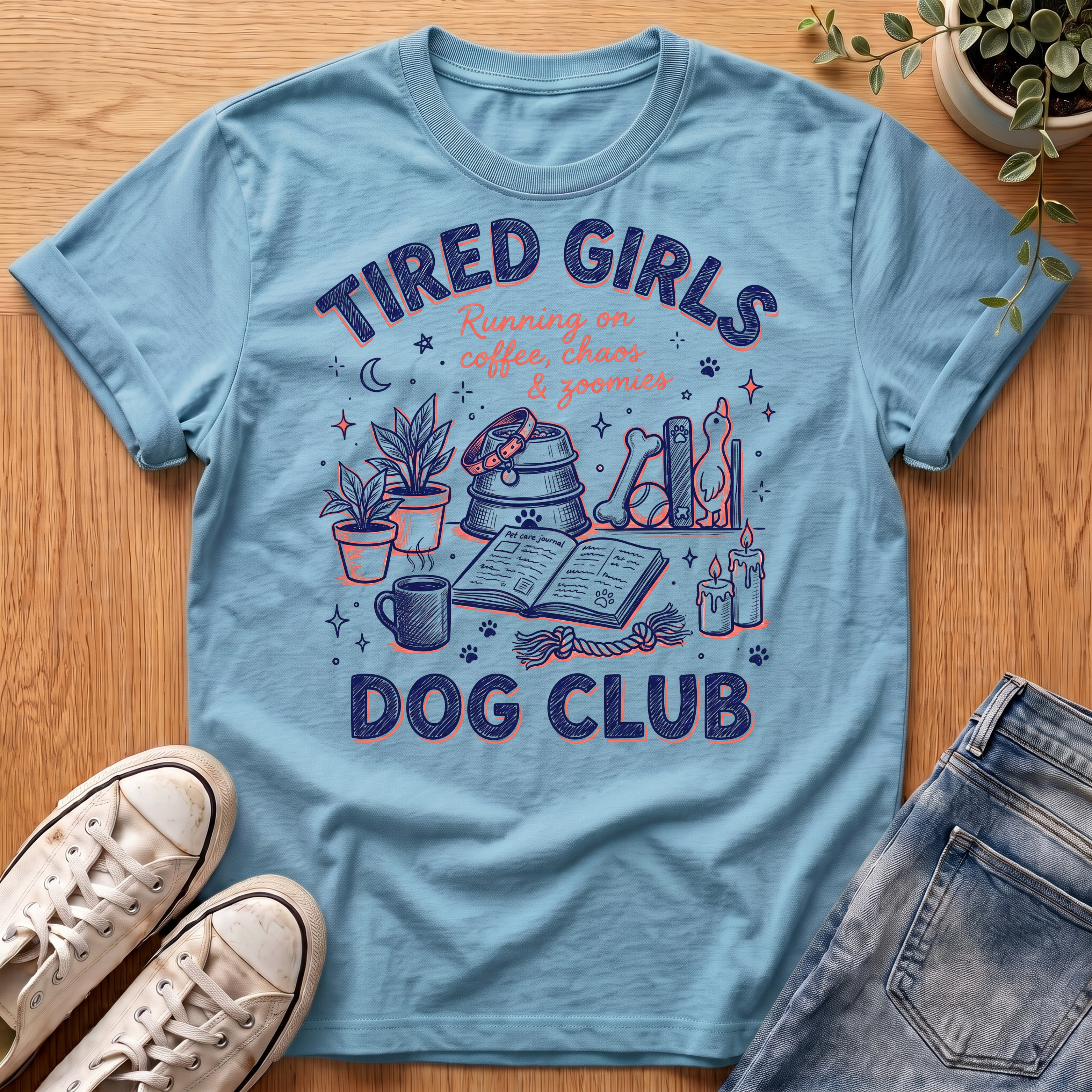 Tired Girls T-Shirt