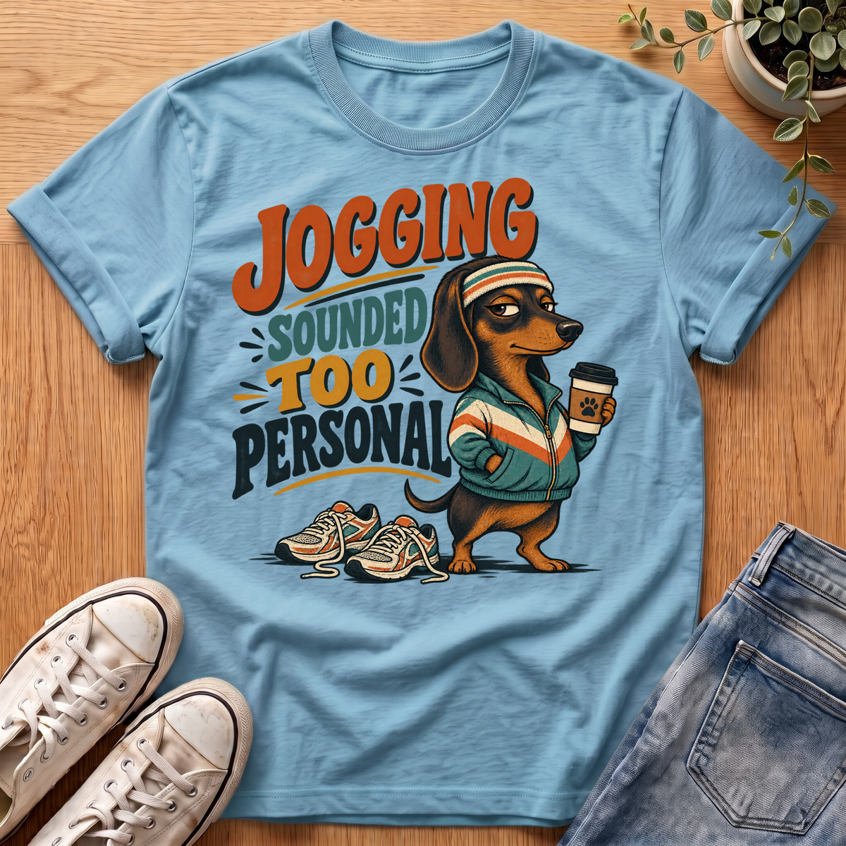 Dachshund Jogging T-Shirt