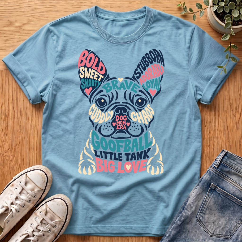 Frenchie Dog Mom Era T-Shirt