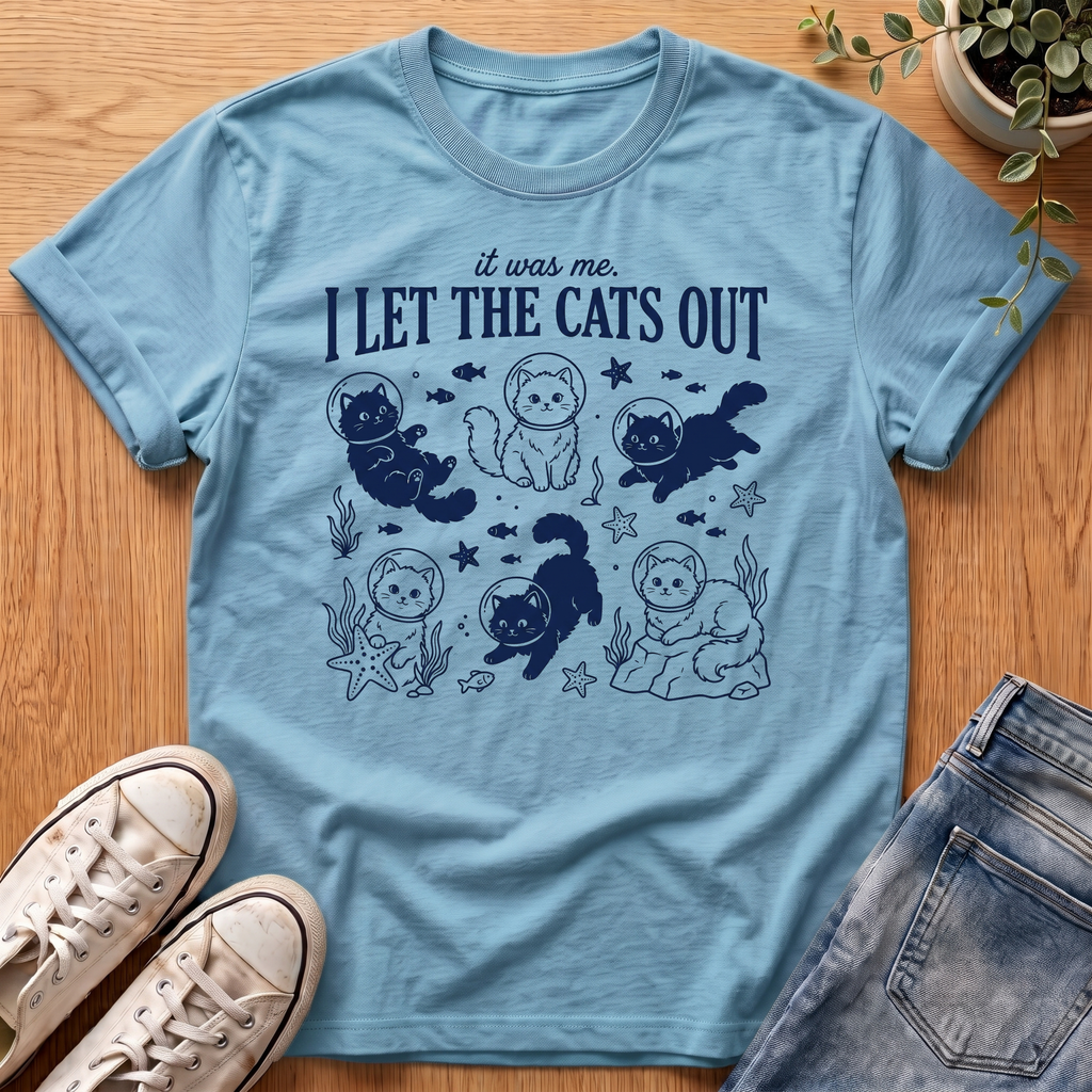I Let The Cats Out T-Shirt