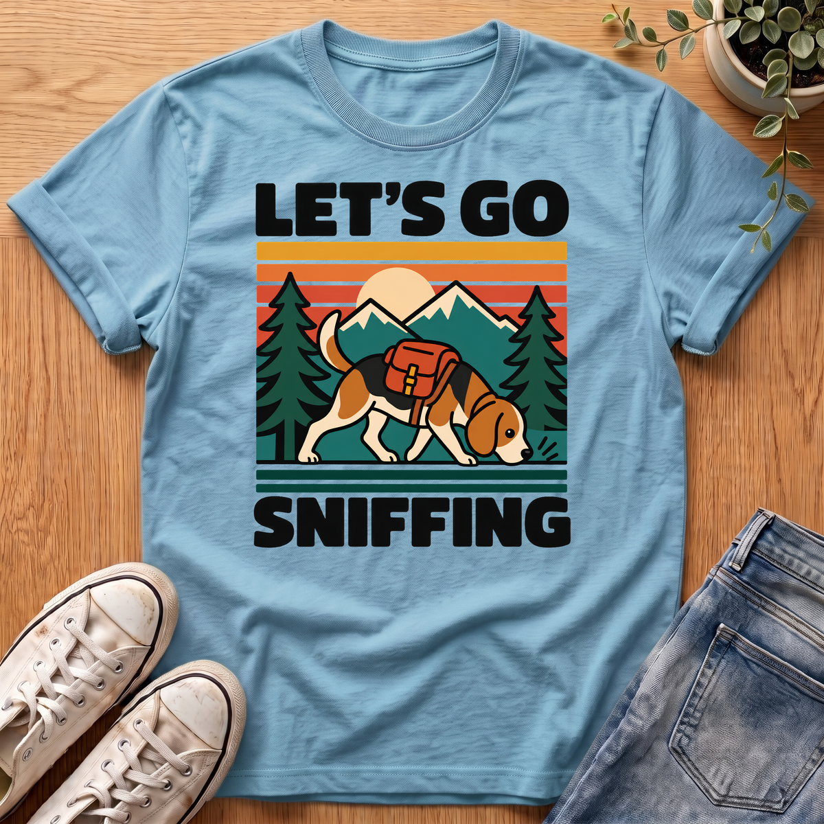 Let's Go Sniffing T-Shirt