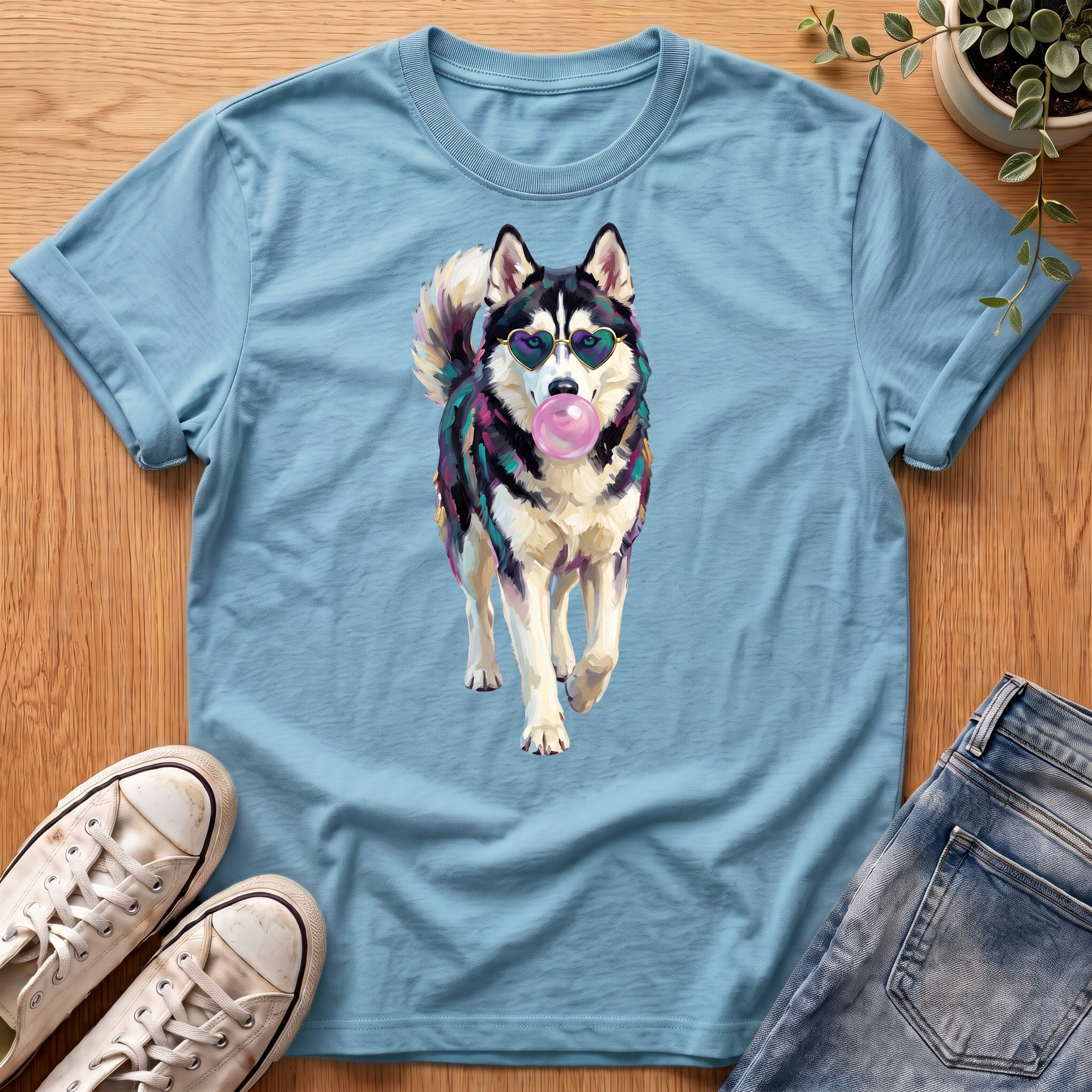 Husky Bubblegum T-Shirt