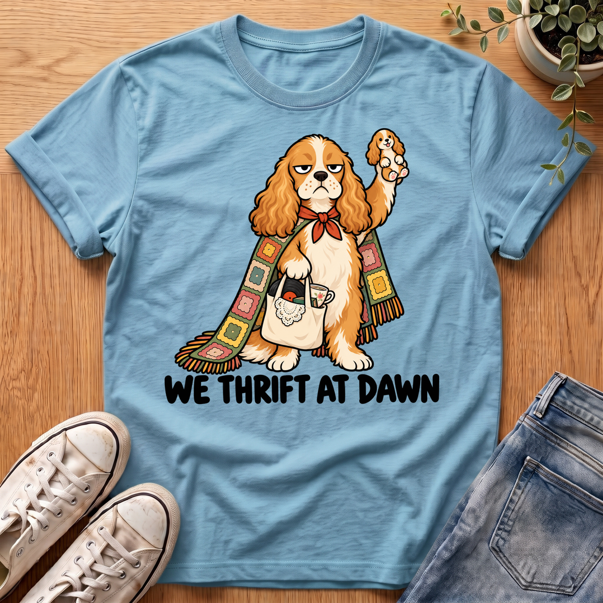 Cocker Spaniel Thrift Adventure T-Shirt