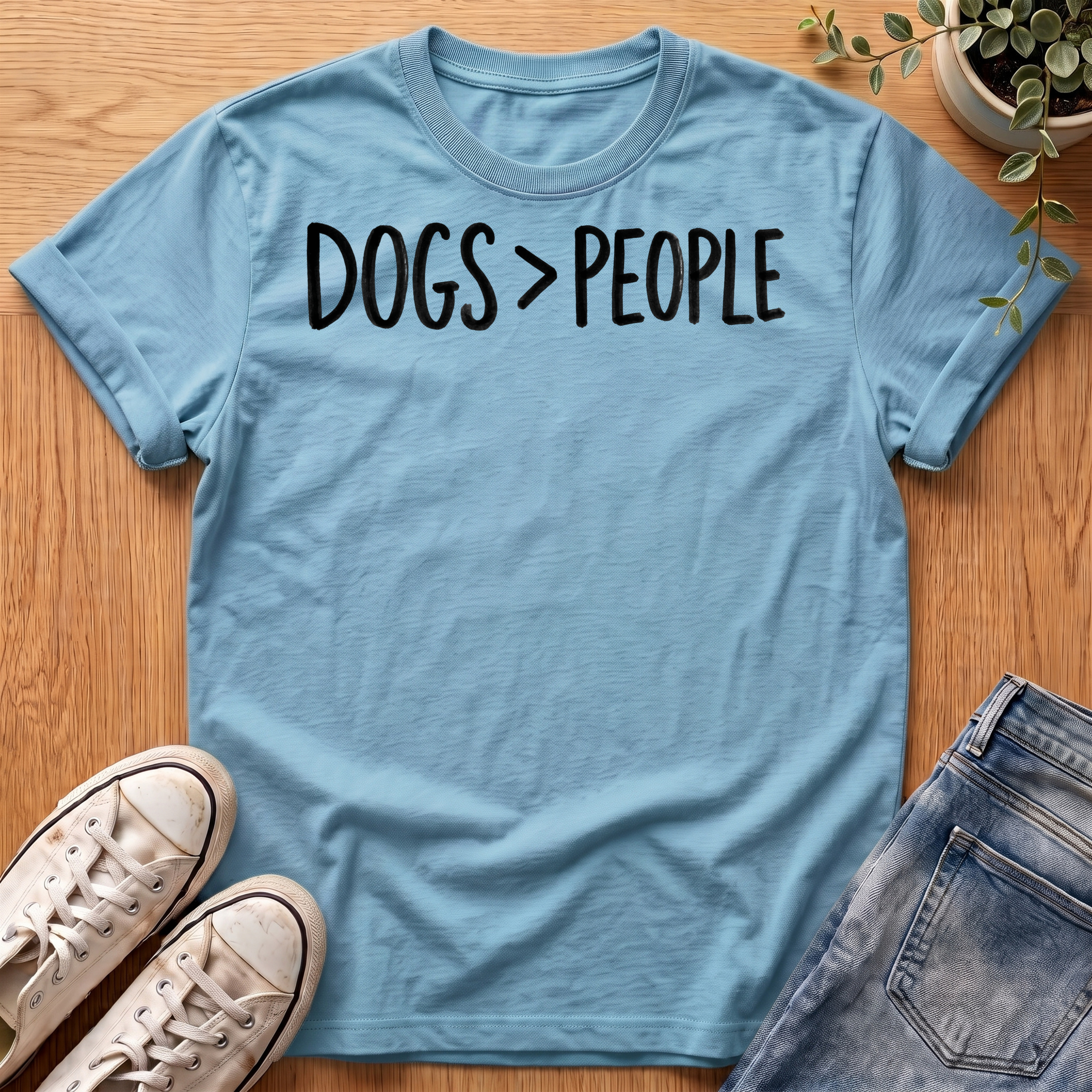 Dogs > People T-Shirt