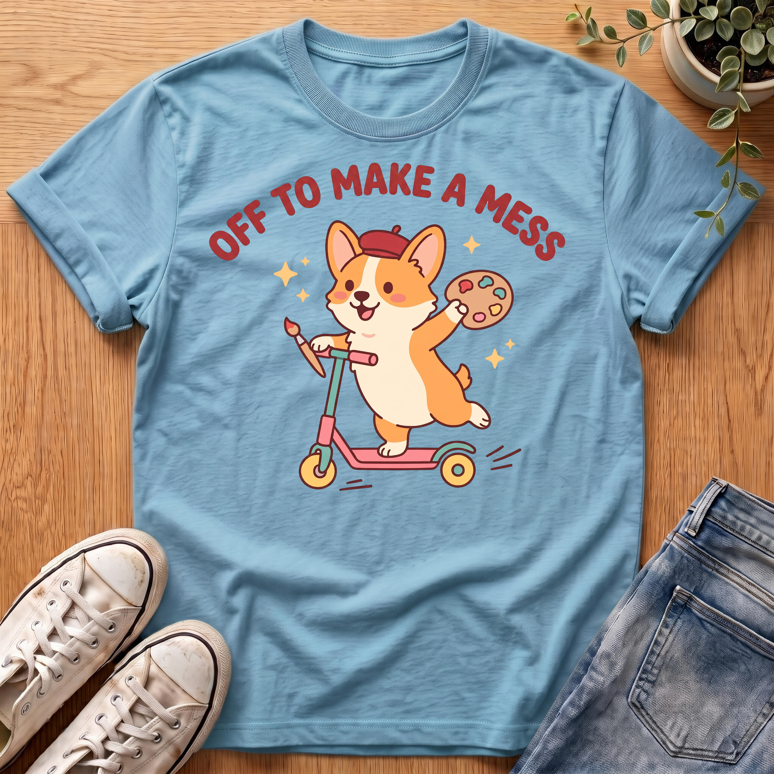 Off To Make A Mess T-Shirt