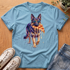 German Shepherd Pizza T-Shirt