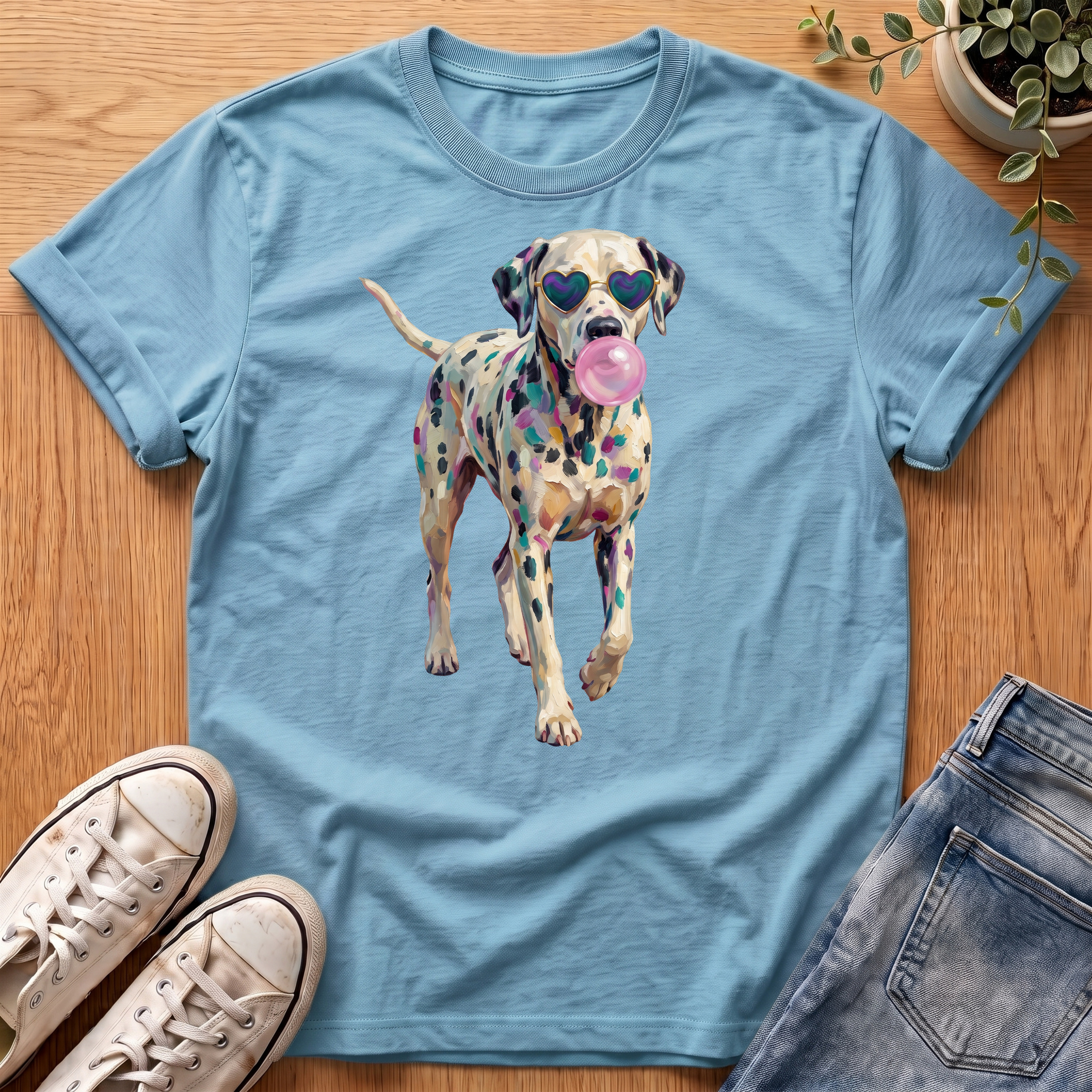 Dalmatian Bubblegum T-Shirt